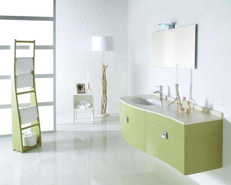 Итальянская мебель для ванной 12070 ONDA фабрики TIFERNO