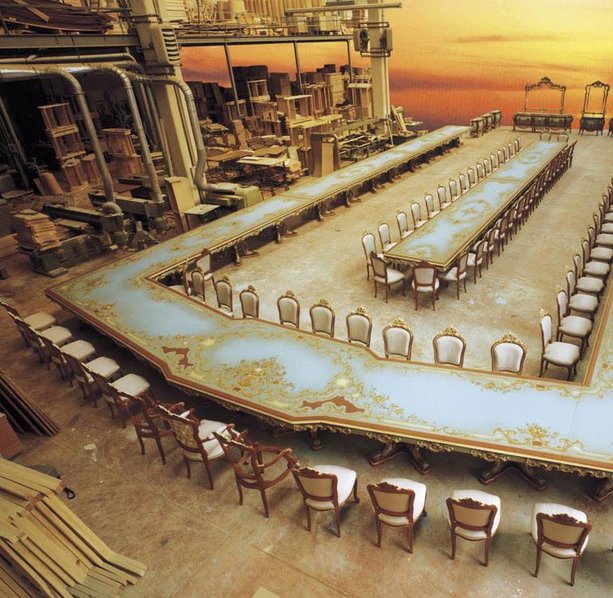Итальянские столы для переговорных комнат фабрики Asnaghi Interiors
