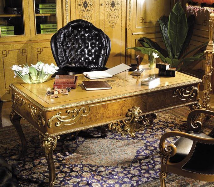 Итальянский кабинет Luxury фабрики Asnaghi Interiors