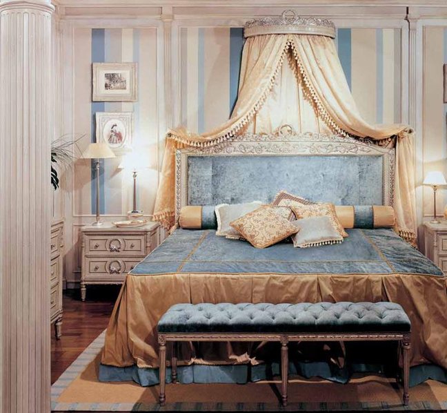 Итальянская спальня LUIGI XVI фабрики ANGELO CAPPELLINI
