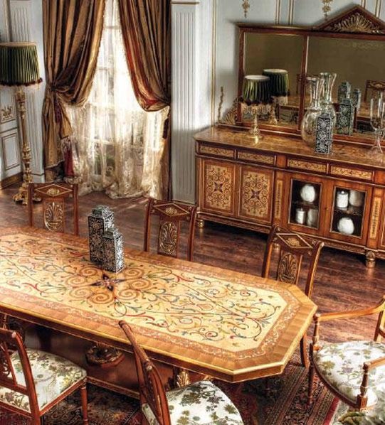 Итальянские столовые Gold Vol II фабрики Asnaghi Interiors
