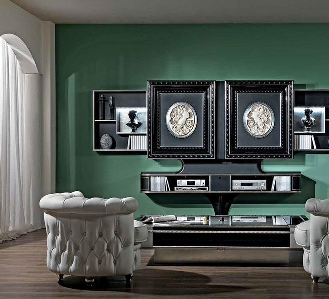 Итальянская мебель для ТВ из коллекции CLASSIC фабрики VISMARA DESIGN