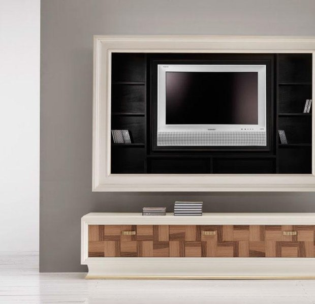 Итальянская мебель для ТВ Marostica фабрики BAMAR
