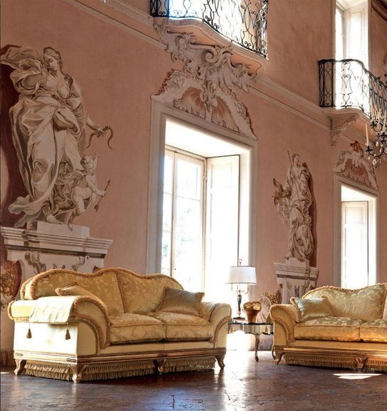 Итальянская мягкая мебель Classic фабрики KEOMA SALOTTI часть I