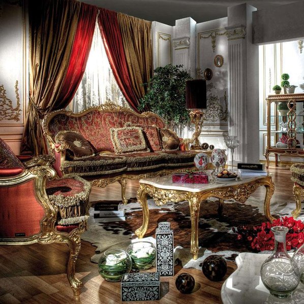 Итальянская мягкая мебель Gold фабрики Asnaghi Interiors