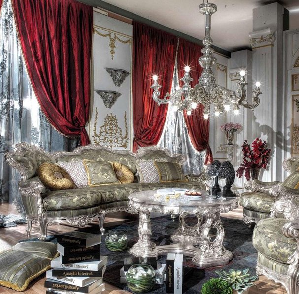 Итальянская мягкая мебель Gold фабрики Asnaghi Interiors