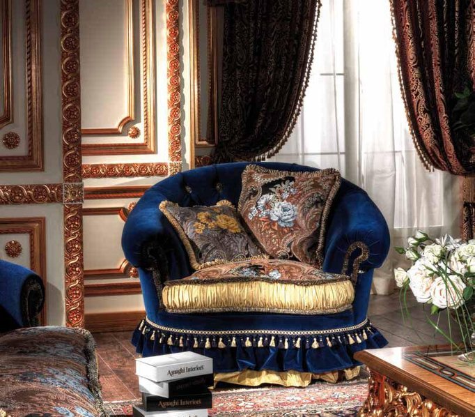 Итальянская мягкая мебель Gold Vol II фабрики Asnaghi Interiors