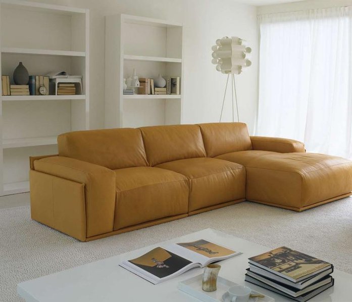 Итальянская мягкая мебель collection LEATHER фабрики ALBERTA SALOTTI