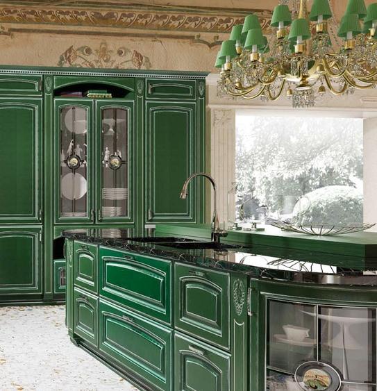 Итальянская кухня GOLD ELITE фабрики HOME CUCINE