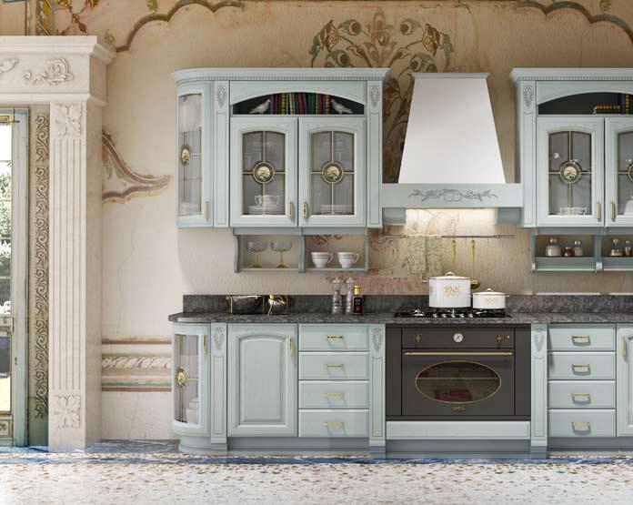 Итальянская кухня GOLD ELITE фабрики HOME CUCINE