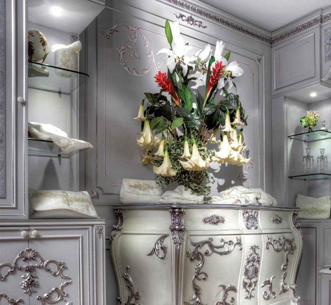 Итальянская мебель для ванной комнаты Italia фабрики Asnaghi Interiors