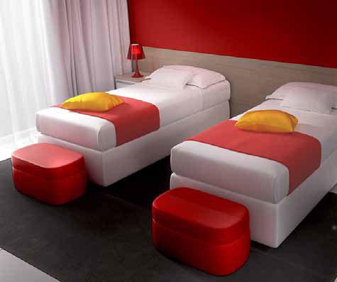 Итальянская мебель для гостиниц фабрики Pentamobili