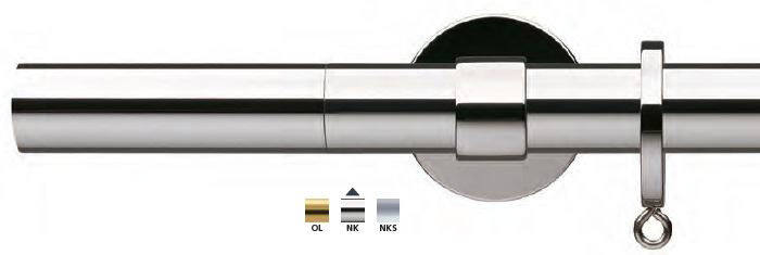 Итальянские карнизы LUX d25 mm фабрики  MOTTURA