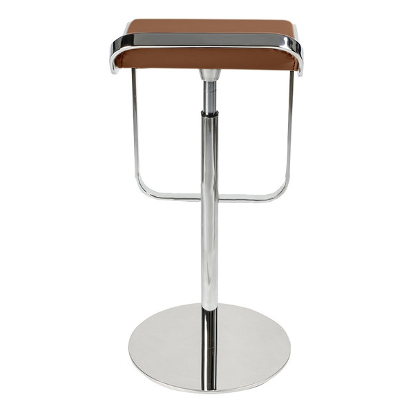 Барный стул LEM Style Piston Stool коричневая кожа от дизайнера SHIN AND TOMOKO AZUMI