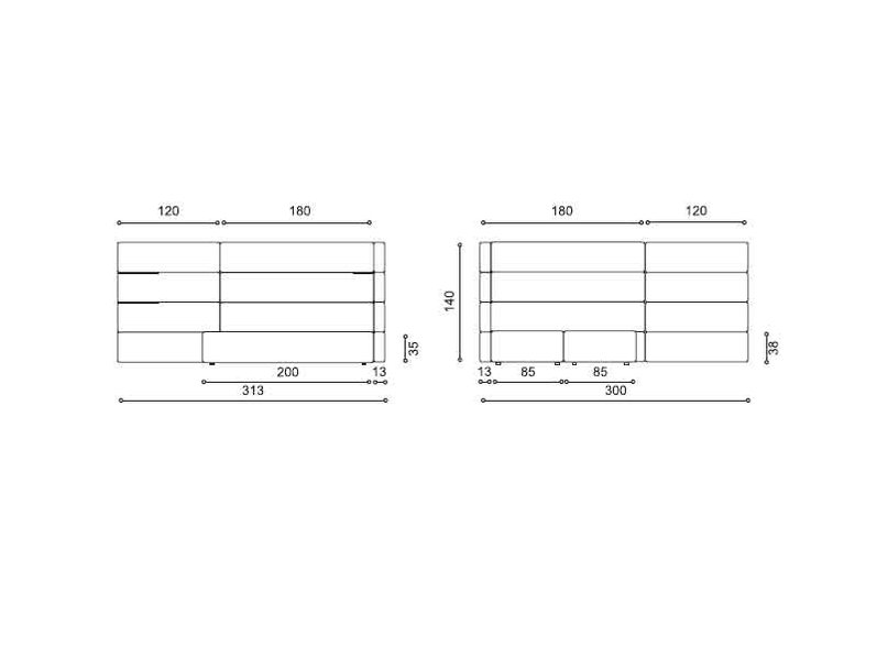 Итальянская кровать Set /09_A фабрики TWILS