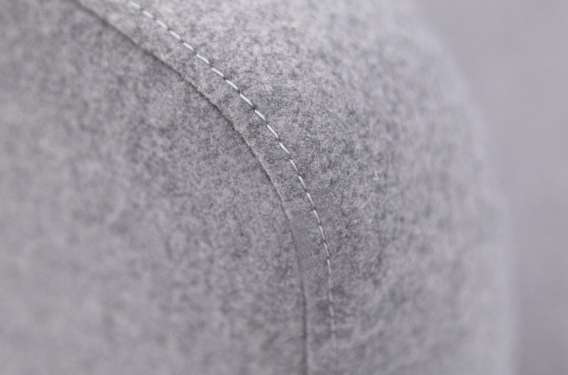 Диван Liro двухместный серый войлок от дизайнерской студии Profoffice