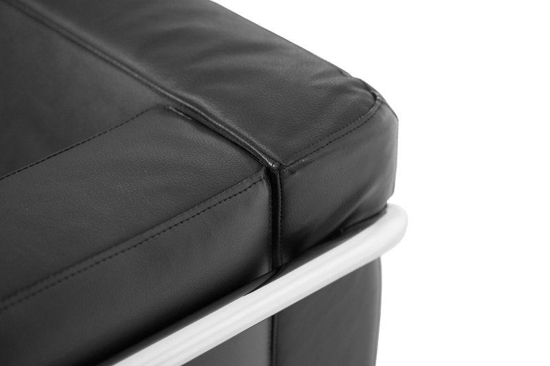 Дизайнерский диван Mykonos черная кожа от дизайнерской студии Profoffice