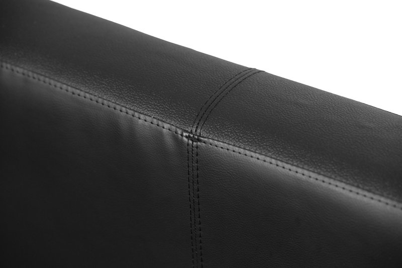 Дизайнерский диван Mykonos черная кожа от дизайнерской студии Profoffice