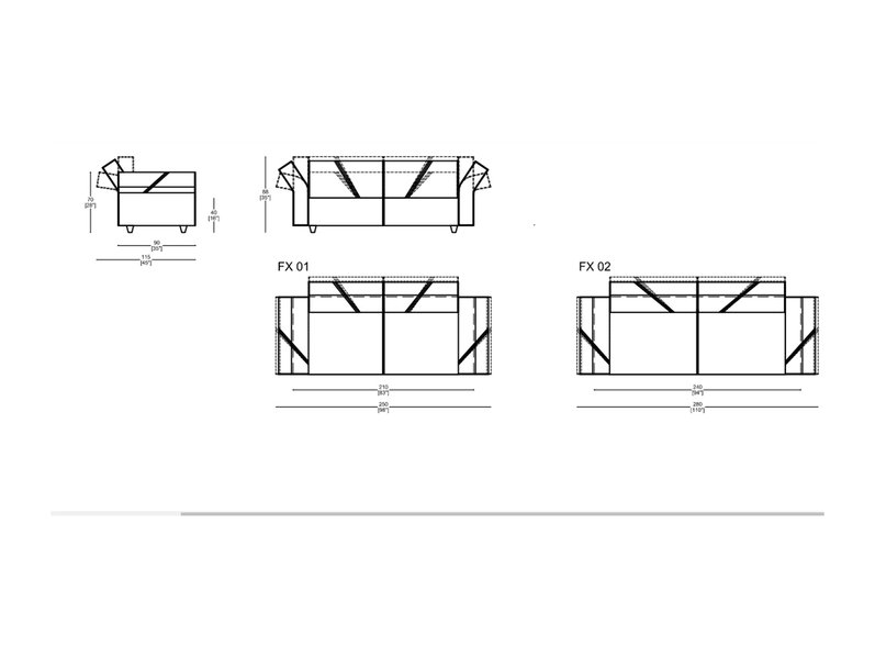 Итальянская кровать FLEXIBLE 02 фабрики IL LOFT 