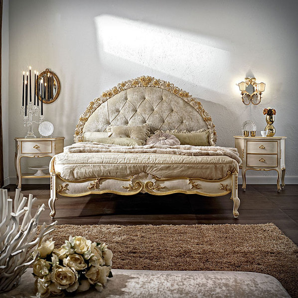 Итальянская спальня коллекция ELEGANCE от фабрики Florence Art 