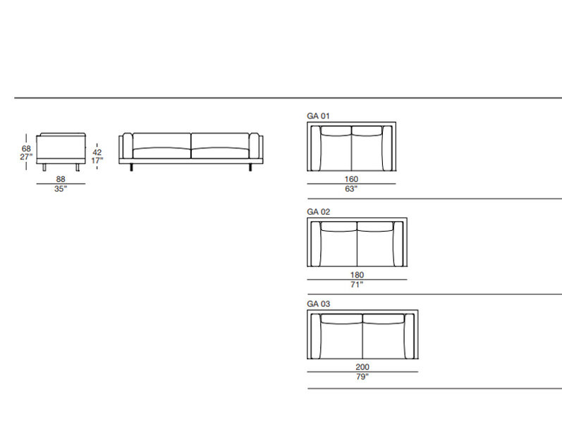  Итальянский диван GALAXY 12 Luxury фабрики IL LOFT