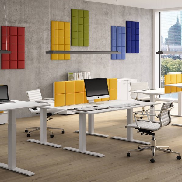 Итальянская акустическая панель TETRIX DESK фабрики CUF Milano