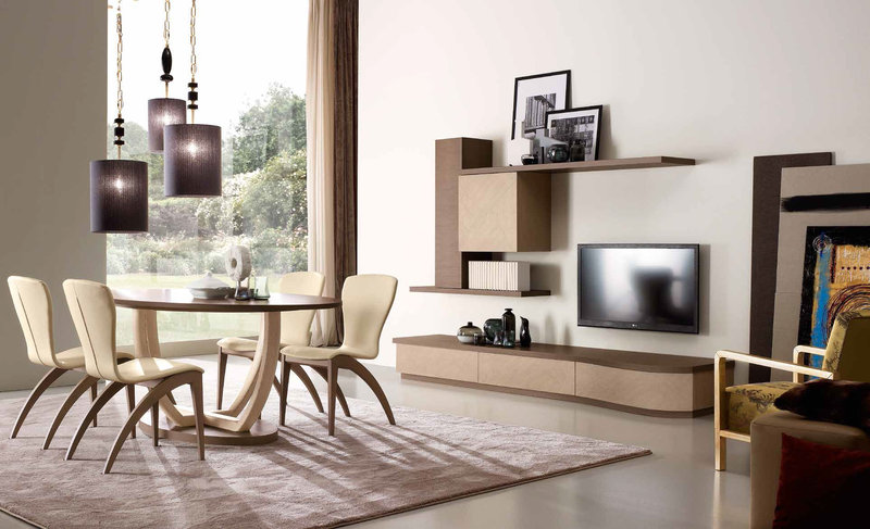 Итальянская мебель для ТВ Alchimie Eclettica фабрики SIGNORINI & COCO