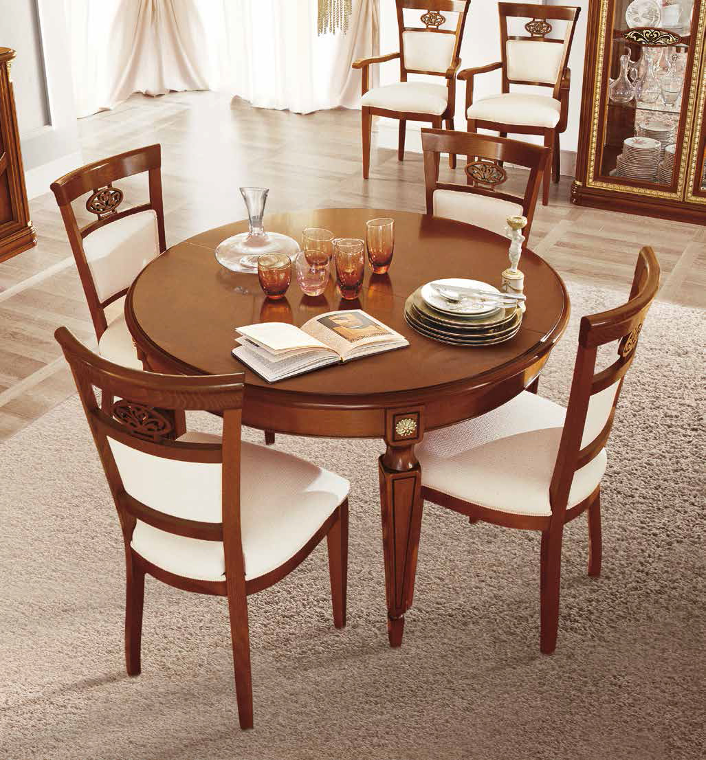 Красивые круглые столы. Круглый стол ORDT-d6060-SPR. Круглый стол в интерьере. Стол для гостиной. Стол со стульями в гостиную.