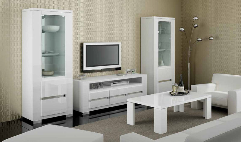 Итальянская столовая Elegance White фабрики Status