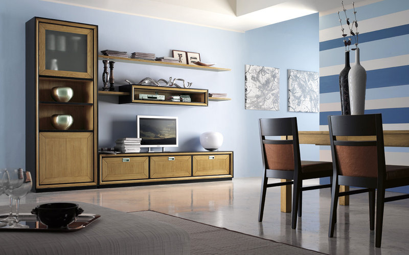 Итальянская мебель для ТВ Modulor фабрики Lubiex
