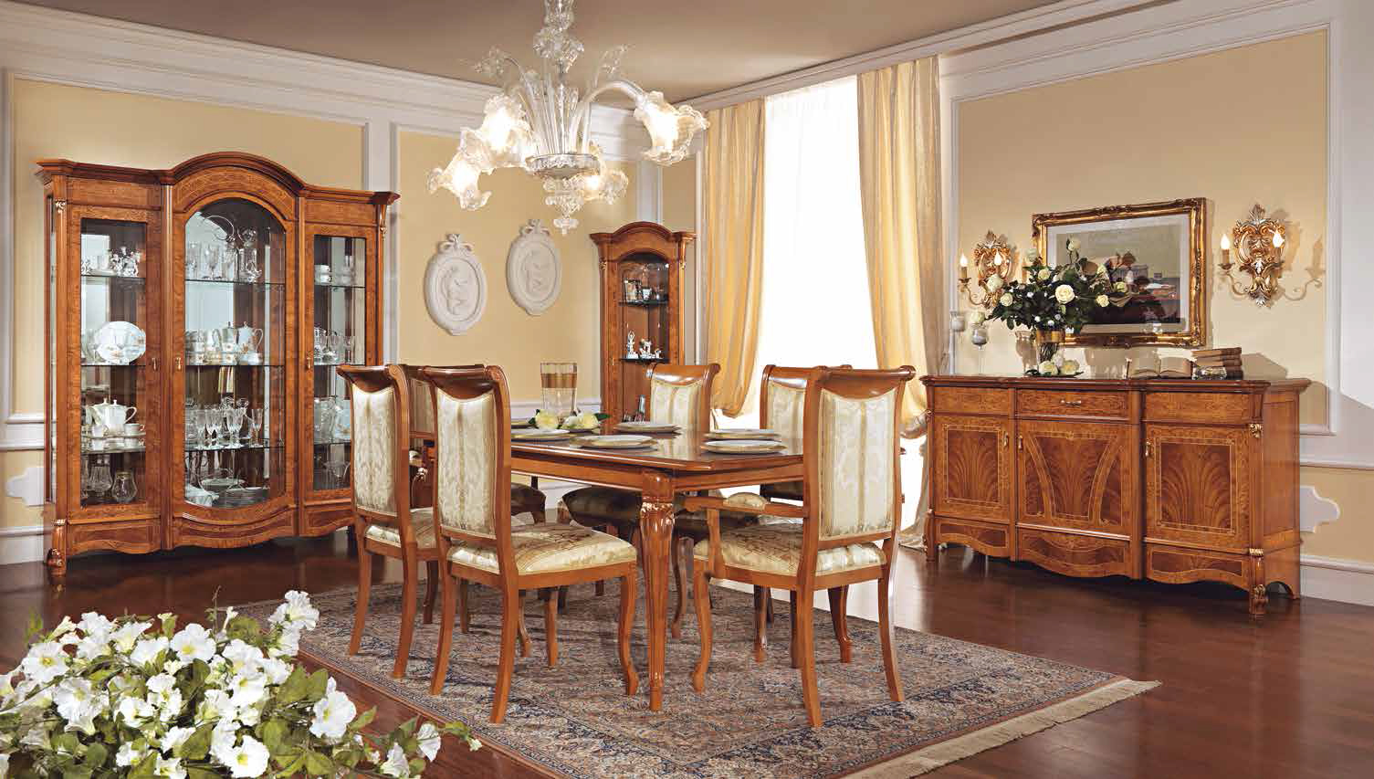 Итальянская мебель для гостиной в классическом стиле
