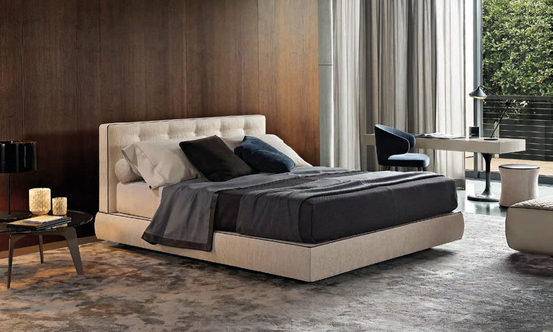 Итальянская кровать BEDFORD фабрики MINOTTI