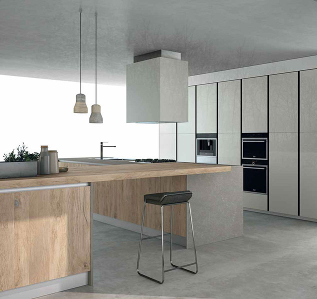 Итальянская кухня ASPEN 03 фабрики DOIMO CUCINE