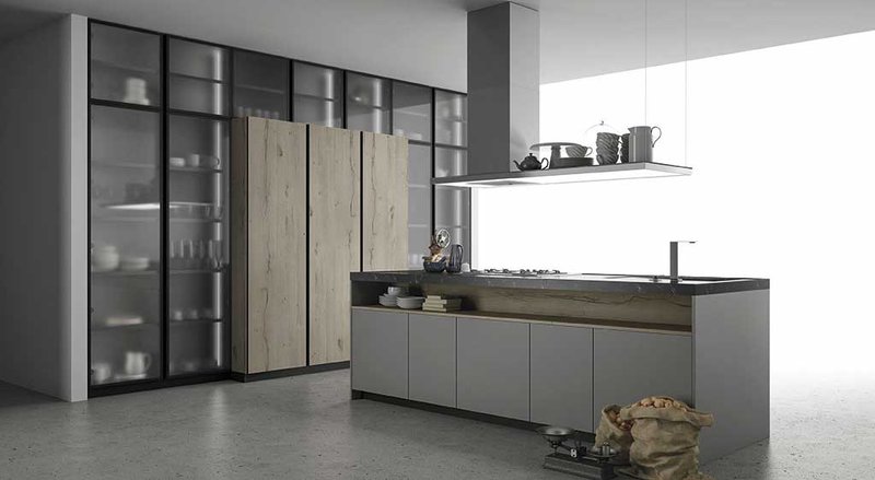 Итальянская кухня ASPEN 10 фабрики DOIMO CUCINE