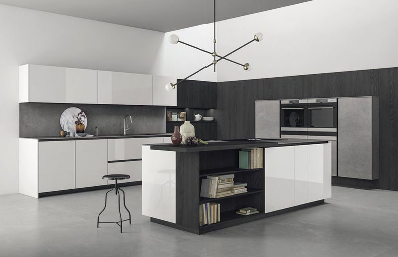 Итальянская кухня ASPEN 13 фабрики DOIMO CUCINE