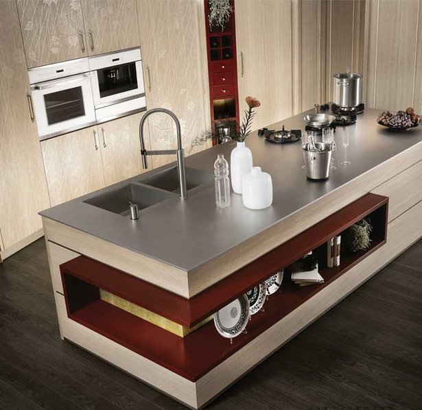 Итальянская кухня Attico a Shanghai фабрики Martini Mobili Итальянская кухня Attico a Shanghai фабрики Martini Mobili