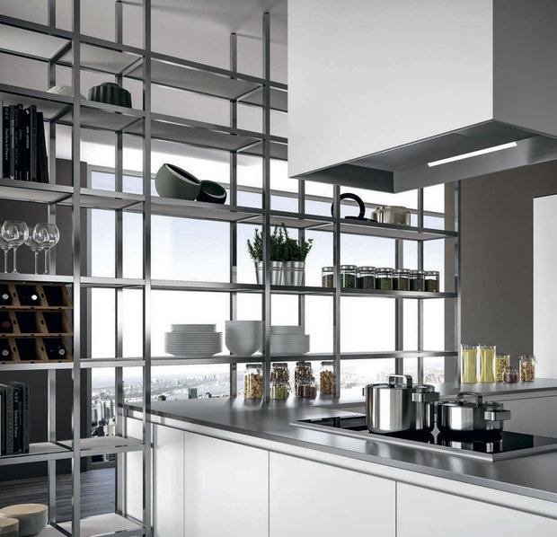 Итальянская кухня B22 06 фабрики Tre.O Kitchens