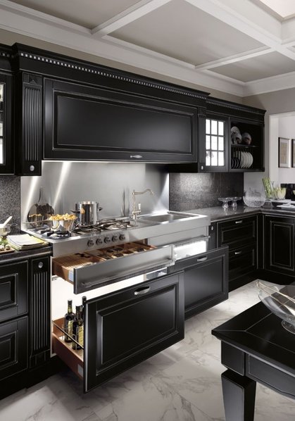 Итальянская кухня BALTIMORA 05 фабрики SCAVOLINI