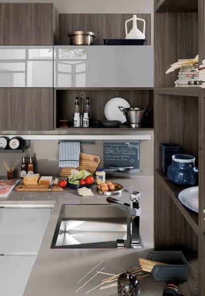 Итальянская кухня CARRERA 01 фабрики VENETA CUCINE