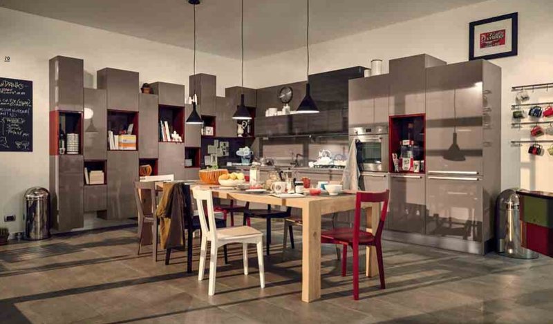 Итальянская кухня CARRERA 07 фабрики VENETA CUCINE