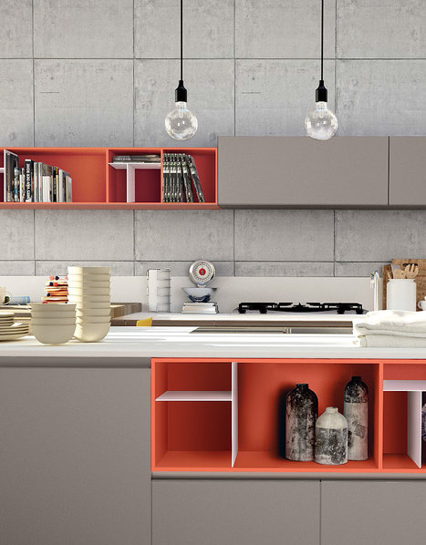 Итальянская кухня Cool фабрики SPAGNOL CUCINE