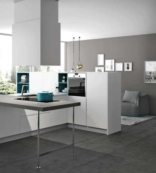 Итальянская кухня CROMATIKA 01 фабрики DOIMO CUCINE