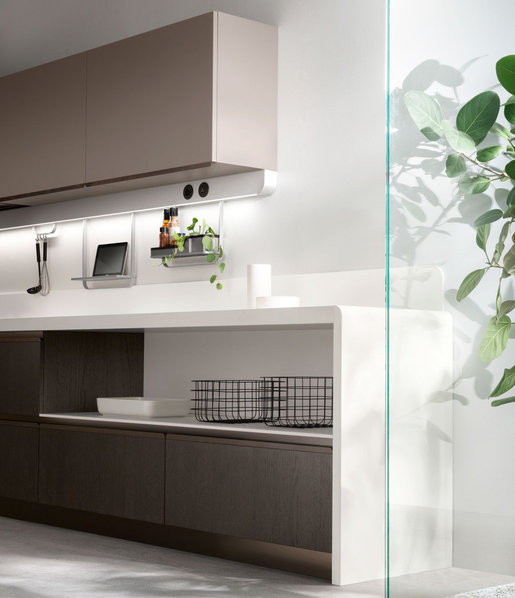 Итальянская кухня DANDY PLUS 04 фабрики SCAVOLINI