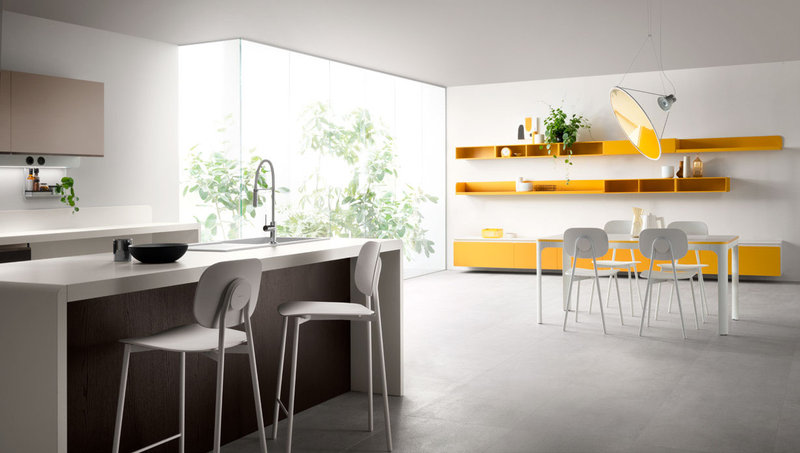 Итальянская кухня DANDY PLUS 04 фабрики SCAVOLINI