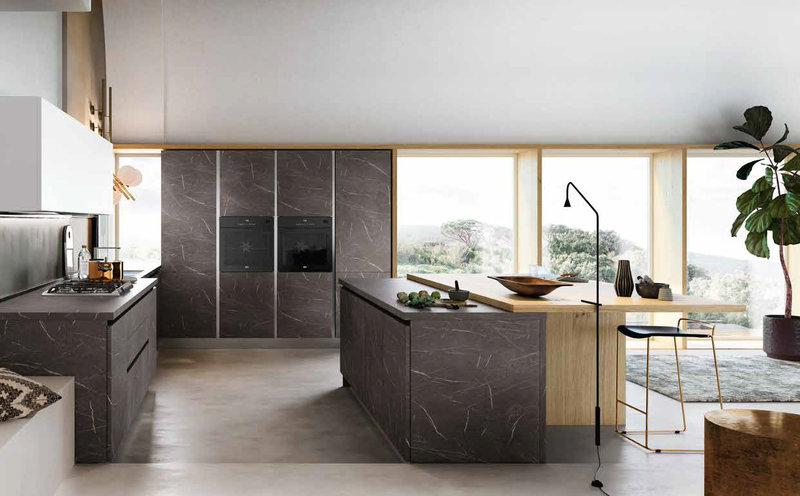 Итальянская кухня DE.SIGN STONE 01 фабрики GICINQUE CUCINE