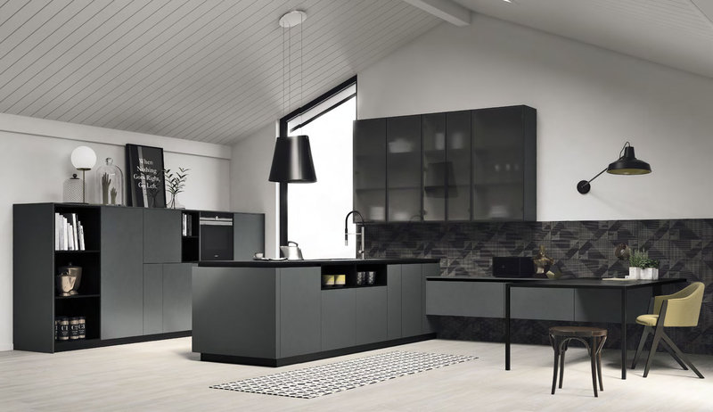 Итальянская кухня EASY 03 фабрики DOIMO CUCINE