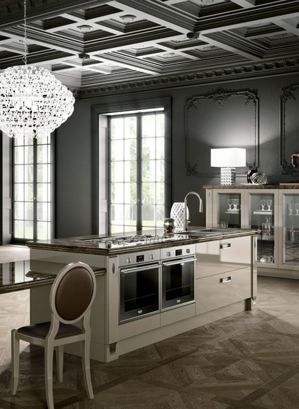 Итальянская кухня Exclusiva 01 фабрики SCAVOLINI