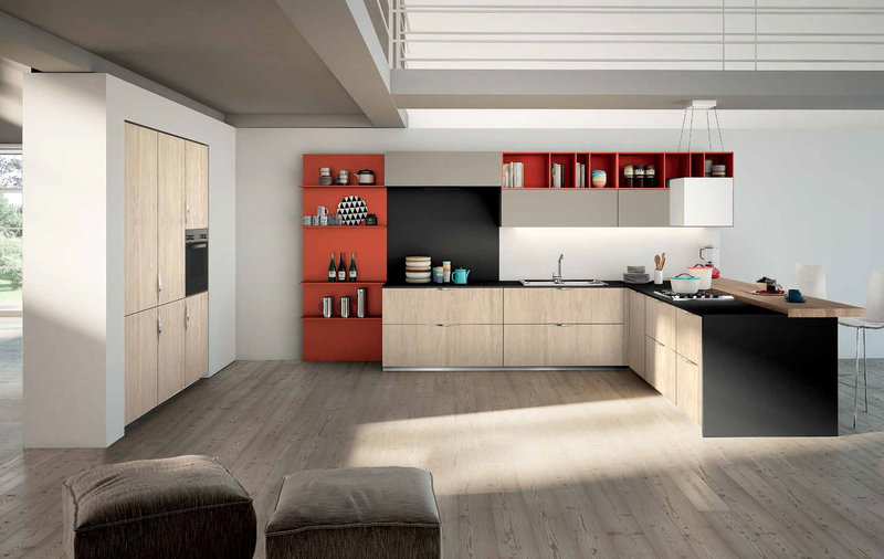 Итальянская кухня Flick 01 фабрики SPAGNOL CUCINE