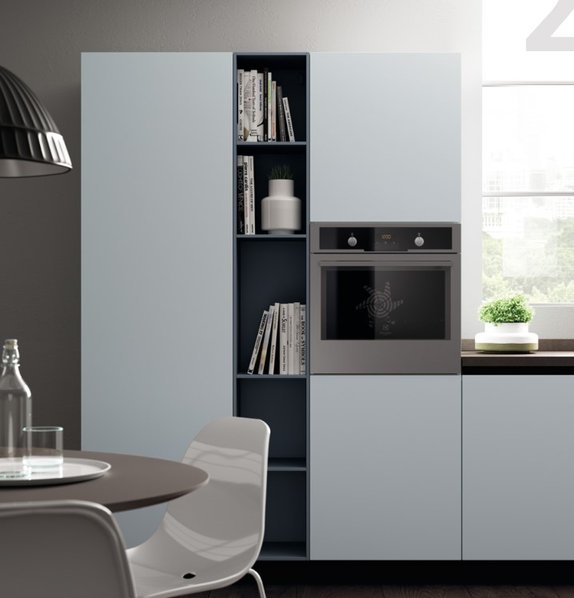 Итальянская кухня Flux Swing 02 фабрики SCAVOLINI