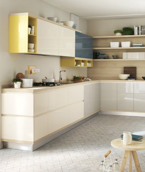 Итальянская кухня Foodshelf 03 фабрики SCAVOLINI